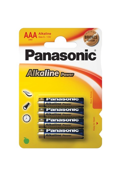 Panasonic Battery - AAA - 4 units