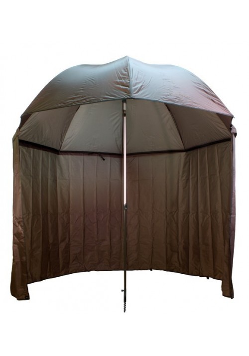 Umbrella with side wall
